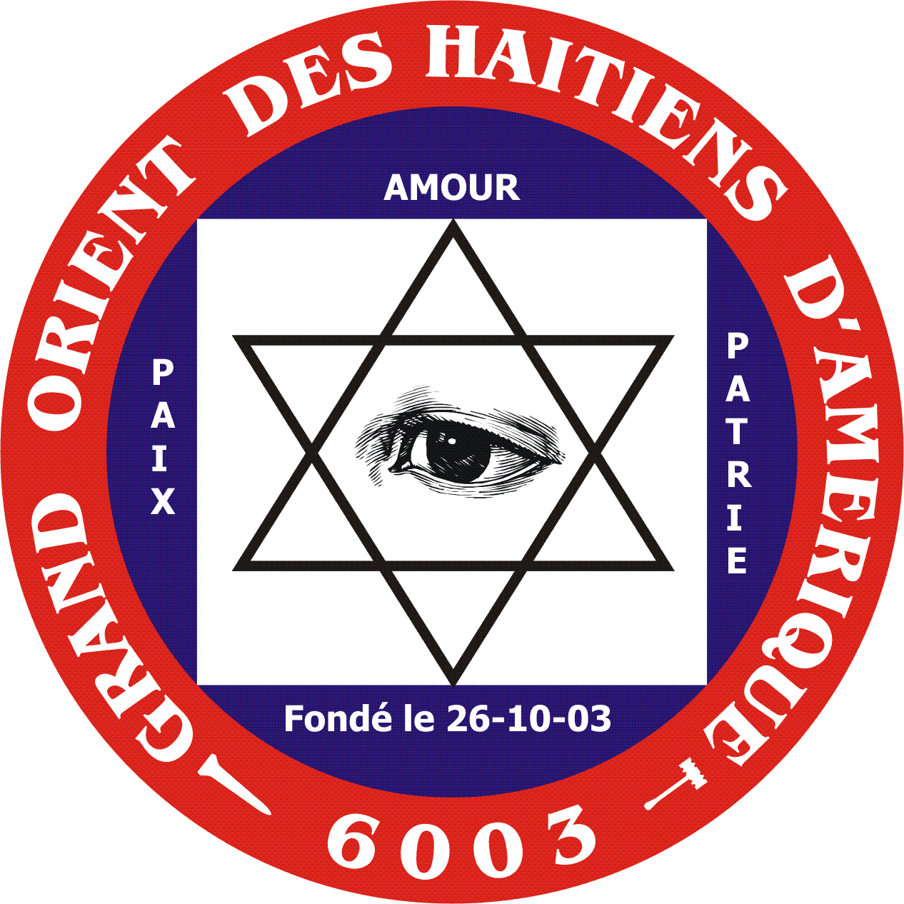 Logo du Grand Orient des Haitiens d'Amerique